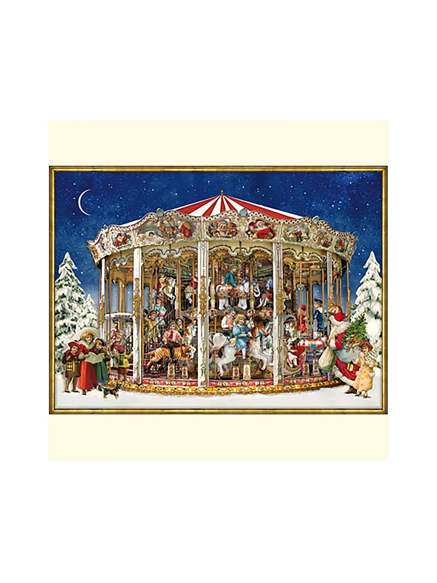 COPPENRATH VERLAG | Adventkalender - Nostalgisches Weihnachtskarusell | 